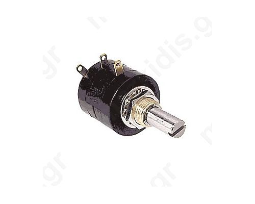 MW22B-3-5K - POTENTIOMETER, 3 TURN 5K OHM 0.7W