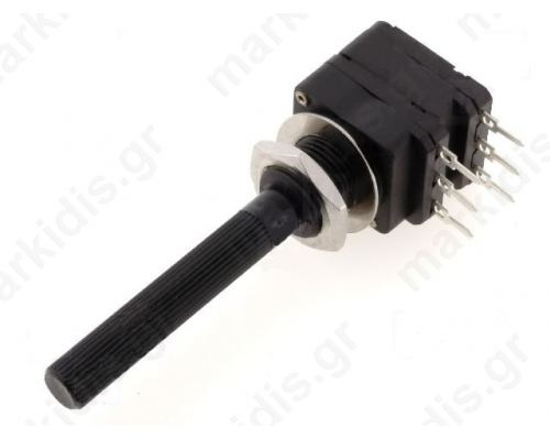 POTENTIOMETER STEREO 220K LOG