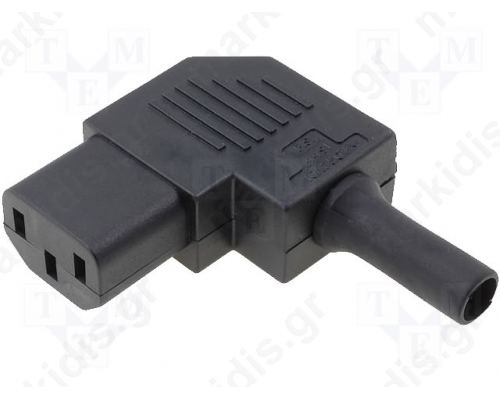 Connector AC Supply IEC 60320 C13 (F) Plug Female For Cable