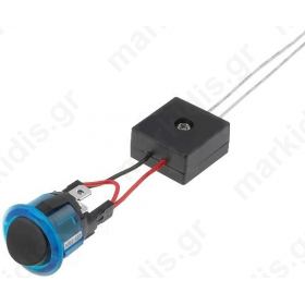 ΔΙΑΚΟΠΤΗΣ ΚΟΥΝΙΑ ON-OFF 10A/250VAC ΜΑΥΡΗ ΦΩΤΙΖ.
