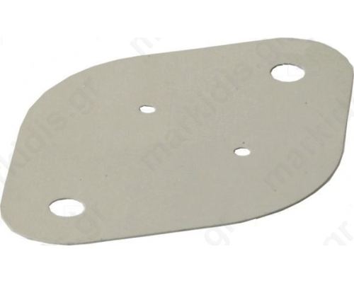 Thermally conductive pad: silicone; TO3; 0.38K/W; L:43.5mm
