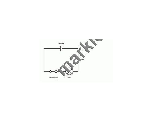 Circuit flashing light