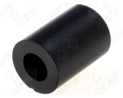 Spacer sleeve cylindrical polystyrene L 10mm out 7mm 70°C