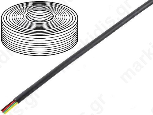 Cable: telecommunication cable; stranded; 4x28AW