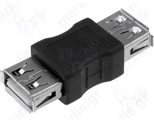ADAPTOR USB 2.0 USB A socket, both sides