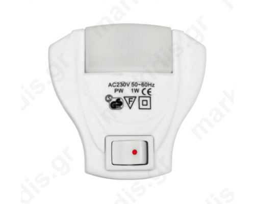 NIGHT LIGHT 1,5W WHITE