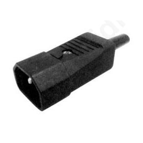 Ac Connector Male For Cable 3P 10A/250V