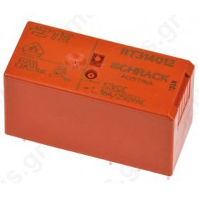 Mount Non-Latching Relay, 12V dc Coil 16 A