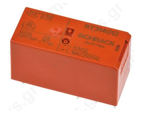 Ρελέ Ηλεκτρομαγνητικό 12V dc Coil 16 A