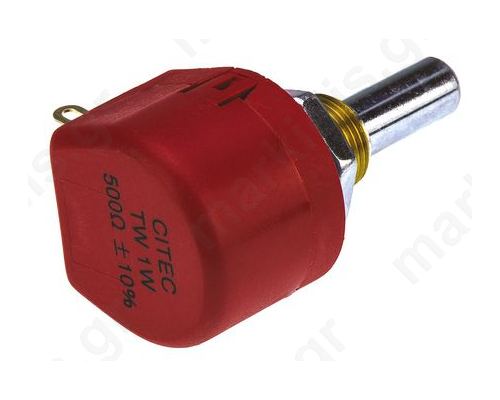 Potentiometer  500Ω 1W 1Turn