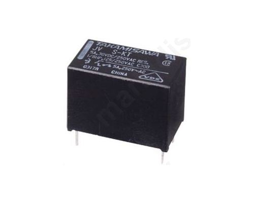 Relay  Electromagnetic SPST-NO Ucoil12VDC 5A/250VAC
