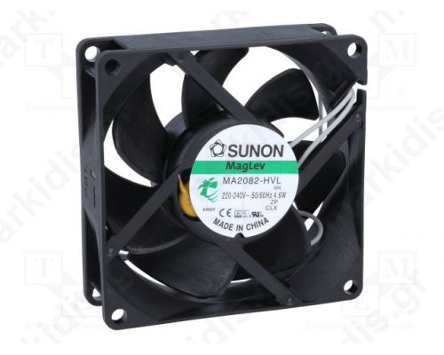 Ανεμιστήρας 80X80X25mm 230V SUNON 3,8W