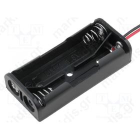 Holder Leads cables Size AAA R3 Batt.no 2 Colour black 150mm
