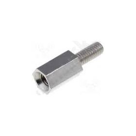 Screwed Spacer Sleeve Int.thread M3 10mm