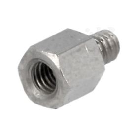 Screwed Spacer Sleeve Int.thread: M4 12mm