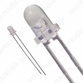 LED 5mm white cold 13000-29000mcd