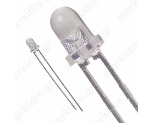 LED 5mm white cold 13000-29000mcd