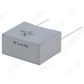 Capacitor Polypropylene 3.3uF 27.5mm 31.5x31x22mm