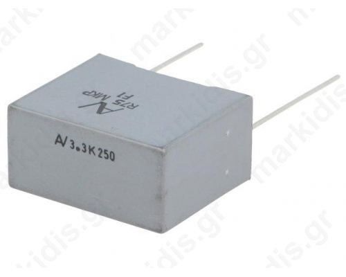 Capacitor Polypropylene 3.3uF 27.5mm 31.5x31x22mm