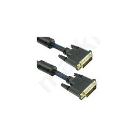  Cable DeTech DVI-DVI, 3m, 24+1,With ferrite