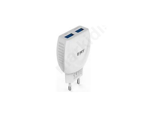 Universal Φορτιστής 2xUSB 220Volt/ 5V 2.4A