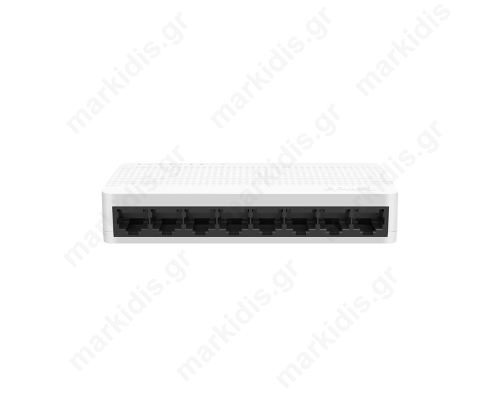 Ethernet switch 8 ports speed  10/100mbps