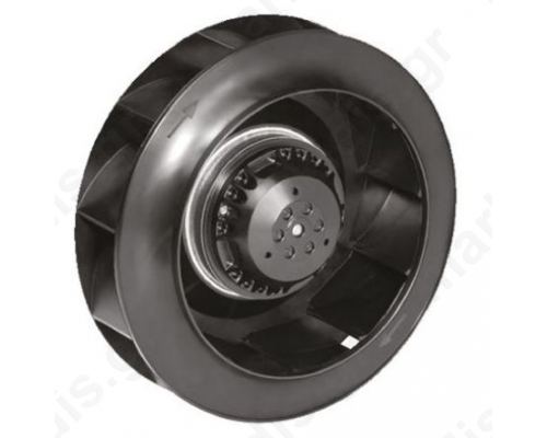 BLOWER  AC ακτινωτός 230VAC O220x71mm 860m3/h ένσφαιρο με πυκνωτή