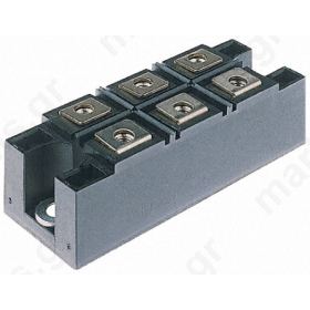 Γέφυρα Τριφασική 110A 1600V, 6-Pin INT-A-PAK