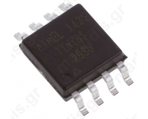 AVR microcontroller EEPROM 512B SRAM 512B Flash 8k