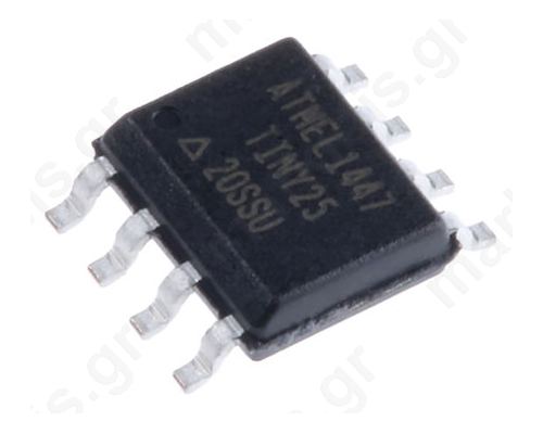 ATTINY25-20SSU, 8bit AVR Microcontroller, 20MHz, 128 B, 2 kB Flash, 8-Pin SOIC