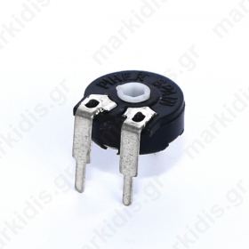 Potentiometer mounting single turn, horizontal 500Ω 150mW