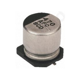 1000μ F 6.3 V dc Aluminium Electrolytic Capacitor, FC SMD Series 1000h 10 Dia. x 10.2mm