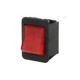 Διακόπτης Off-On 10A/250VAC 10A/28VDC Red Bulgin Διακόπτης Off-On 10A/250VAC 10A/28VDC Red Bulgin