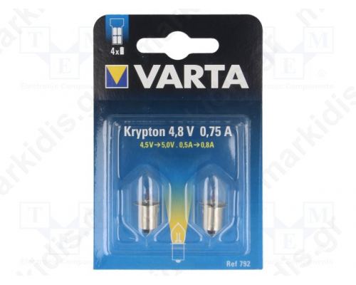 Λαμπάκι Βιδωτό  4.8V 750mA P13