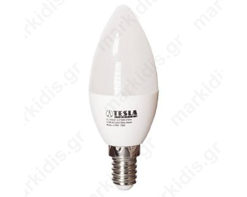 Λάμπα Led Κερί E14 5.5Watt 470lm 2700K