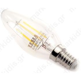 Led Lamp Retro Candle E14 4Watt 440lm 2700K