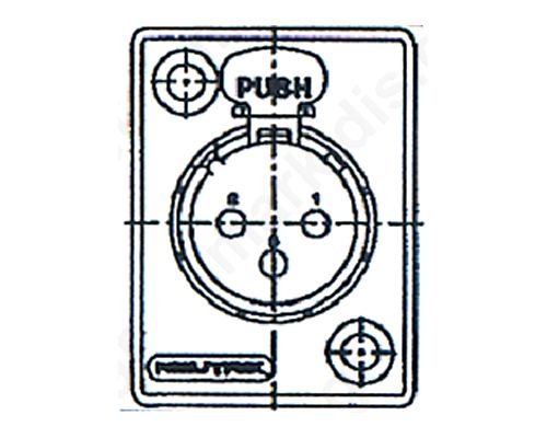 XLR ΘΗΛΥΚΟ ΣΑΣΙ 6ΠΟΛΙΚΟ