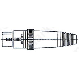 XLR ΘΗΛΥΚΟ ΠΡΟΕΚΤΑΣΗΣ+SW(GOLD)