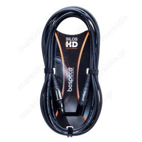 SILOS HD MIC CABLE 6M BLK XLR-XLR ΜΙΚΡ. ΚΑΛΩΔΙΟ