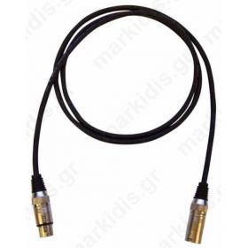 IRON MIC CABLE 10m BLK(XLR-XLR) ΜΙΚΡ/KO ΚΑΛΩΔΙΟ