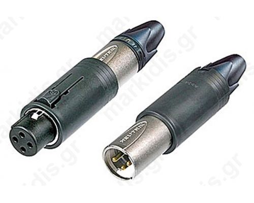 XLR CABLE CONNECTOR NICKEL UNI