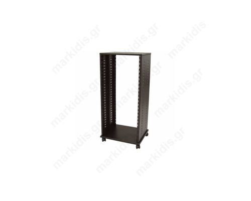 RACK 24U - 19'' - 43cm ΒΑΘΟΣ ΜΕ ΡΟΔΕΣ