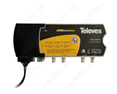 534411 MICROKOM AMP.MATV 30/35dB