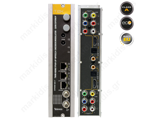 563852 T.0X TWIN IP/HDMI-COFDM/QAM/IP Modulator