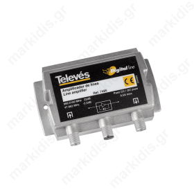 7485 LINE AMPLIFIER TERR/SAT 20dB PASSIVE