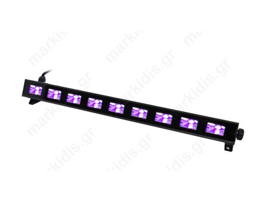 Barra a led UV 9x3W Barra a led UV 9x3W
