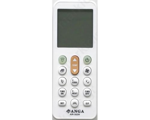 Τηλεχειριστήριο ANGA AIR-302W για Air Condition