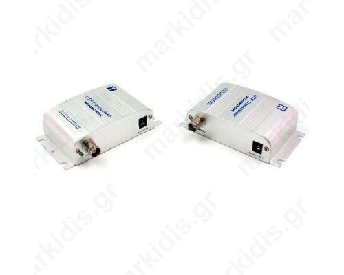 Video Balun Ενεργό SET CAB-103 R/T θυληκό BNC σε 2 Terminal Block από 1500 έως 2400 μέτρα (δεν περιλαμβάνονται τροφοδοτικά 12V/1A)