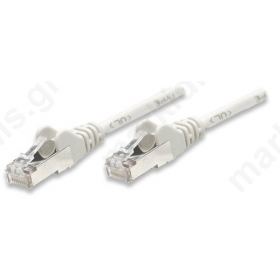 F/UTP CAT5e Patch Cable Straight Λευκό 5μ CCA