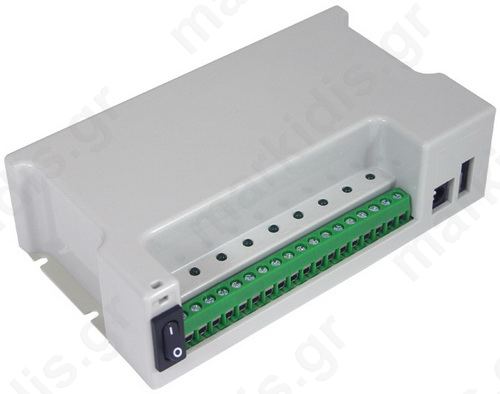 Κουτί διανομής ρεύματος 12V ή 24V, AC ή DC, Χωρίς τροφοδοτικό, PP-1224-ACDC